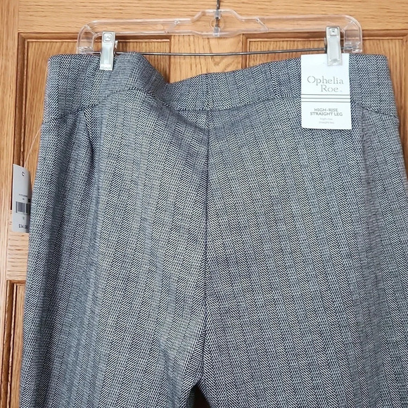 NWT Ophelia Roe High-rise straight leg pants Size 1X - Picture 4 of 11